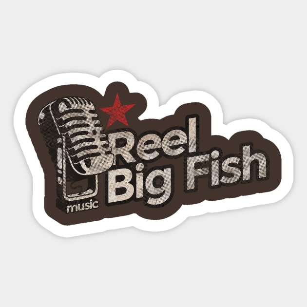 Reel Big Fish Vintage Sticker by G-THE BOX